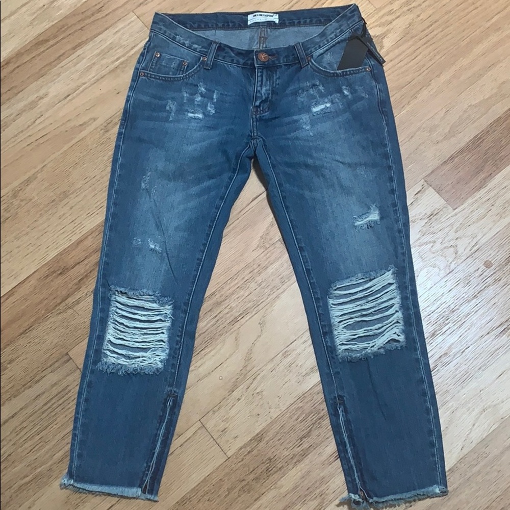 One Teaspoon Freebirds distressed denim